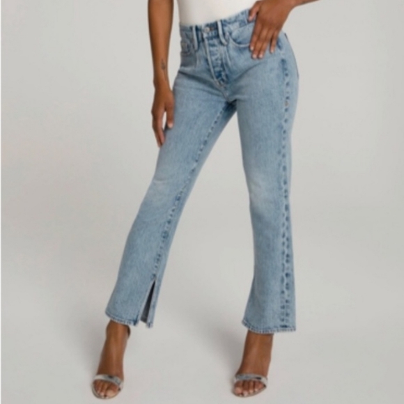 NWT GOOD AMERICAN GOOD BOY Jeans with Shadow Pockets - Picture 5 of 14